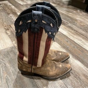 Stars and Stripes Laredo Cowboy Boots